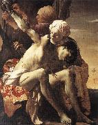 TERBRUGGHEN, Hendrick St Sebastian Tended by Irene and her Maid rt Spain oil painting artist